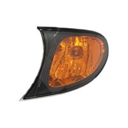 ULO 7239-01 - Blinkerlampa fram L (orange, P21W, svart ram) passar: BMW 3 E46 06.01-09.06