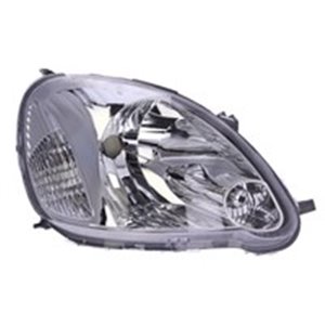 DEPO 212-11K8R-LD-EM - Headlamp R (H4, electric, with motor, insert colour: chromium-plated, indicator colour: white) fits: TOYO