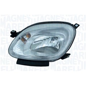 MAGNETI MARELLI 712470601129 - Headlamp R (halogen, H4/PY21W, electric, with motor, insert colour: chromium-plated) fits: FIAT P