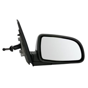 BLIC 5402-56-2001064P - Side mirror R (mechanical, embossed, chrome) fits: CHEVROLET AVEO/KALOS; DAEWOO AVEO/KALOS 05.03-04.05