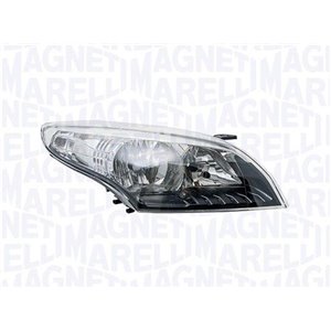MAGNETI MARELLI 711307024125 - Headlamp R (halogen, 2*H7, electric, with motor, insert colour: chromium-plated) fits: RENAULT ME