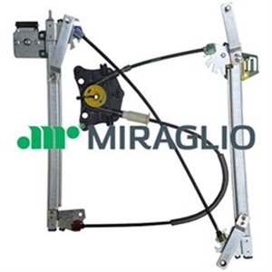 MIRAGLIO 30/2698 - Window regulator rear L (electric, without motor, number of doors: 4) fits: MERCEDES CLA (C117) 01.13-03.19