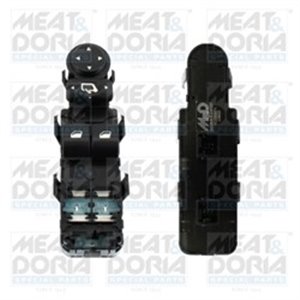 MD26456 Car window regulator switch front L fits: CITROEN C4, C4 I 1.4 2.