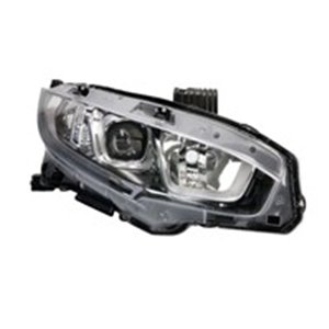 DEPO 117-1135R-LDEM2 - Headlamp R (H11/HB3/LED/WY21W, electric, with motor) fits: HONDA CIVIC X 12.15-12.18