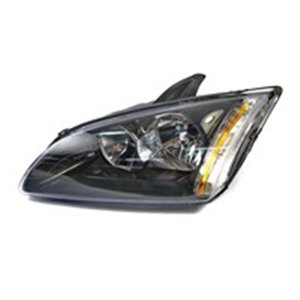 DEPO 431-1169L-LDEM2 - Headlamp L (H1/H7, electric, without motor, insert colour: grey, indicator colour: yellow) fits: FORD FOC