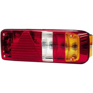 HELLA 2VP 340 930-031 - Rear lamp L (P21W/R10W, 24V, with indicator, with fog light, reversing light, with stop light, parking l