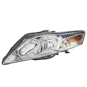 HELLA 1EB 354 996-011 - Headlamp L (halogen, H1/H7/PY21W, electric, with motor, indicator colour: white) fits: FORD MONDEO IV -0
