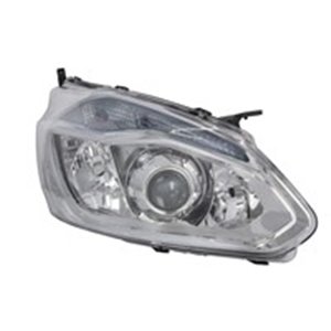 TYC 20-15315-05-2 - Headlamp R (H1/H15/H7, electric, with motor, insert colour: chromium-plated) fits: FORD TRANSIT / TOURNEO CU