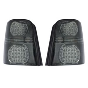 DEPO 441-1992PXUE-S - Rear lamp (LED/P21W, indicator colour smoked, glass colour grey) fits: VW TOURAN I Oversize body 01.07-05.