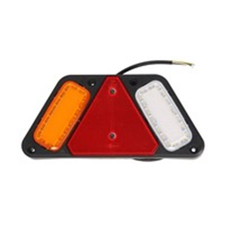 WAS 1496 L W228 - Rear lamp L W228 (LED, 12/24V, with indicator, with fog light, reversing light, with stop light, parking light
