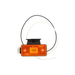 WAS 122LKZ W22 12V - Outline marker lights L, orange, LED, hanging, 12V