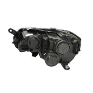 TYC 20-12515-05-2 - Headlamp R (H7/H7, electric, with motor, insert colour: black/chromium-plated) fits: VW PASSAT B7 08.10-12.1