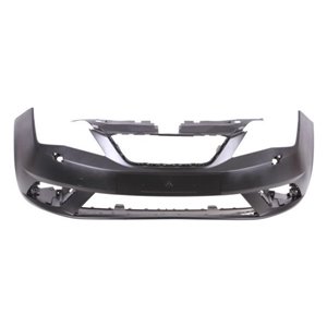 BLIC 5510-00-6621909Q - Bumper (front, with headlamp washer holes, for painting, CZ) fits: SEAT IBIZA IV 6P 03.12-06.17