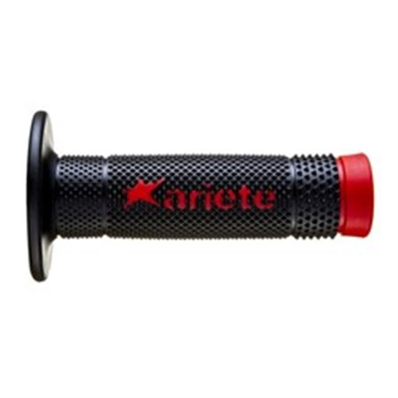ARIETE 02643-RN - Grips handlebar diameter 22 25mm colour: black/red