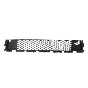 BLIC 6502-07-3751910P - Front bumper cover front (Middle, black) fits: MITSUBISHI ASX 02.10-12.12