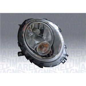 MAGNETI MARELLI 710301225304 - Headlamp R (halogen, H4/P21W, electric, with motor, insert colour: chromium-plated, indicator col