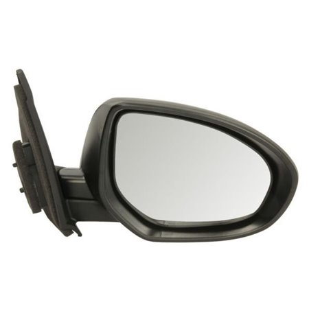 BLIC 5402-14-2001694P - Side mirror R (electric, embossed, with heating, chrome, under-coated, electrically folding) fits: MAZDA