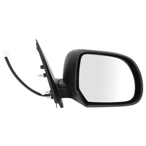 BLIC 5402-16-2001910P - Side mirror R (electric, embossed, with heating, chrome, under-coated) fits: NISSAN MICRA IV K13 05.10-0