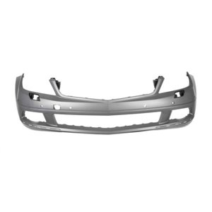 BLIC 5510-00-3518900P - Bumper (front, AVANTGARDE/ELEGANCE, with headlamp washer holes, with parking sensor holes, for painting)