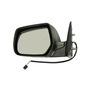 BLIC 5402-03-2001231P - Side mirror L (electric, embossed, chrome) fits: FORD RANGER 05.06-03.09
