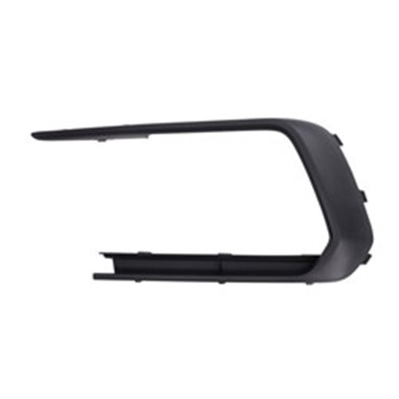 BLIC 6502-07-9535917P - Front bumper cover front L (fog lamp frame, GLI, black glossy) fits: VW JETTA IV 09.14-01.18