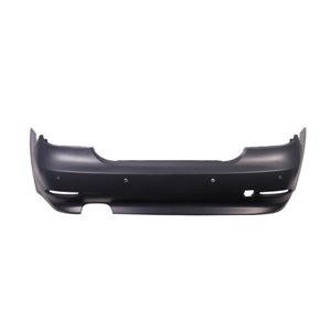 BLIC 5506-00-0066951P - Bumper (rear, with parking sensor holes, for painting) fits: BMW 5 E60, E61 Saloon 07.03-02.07
