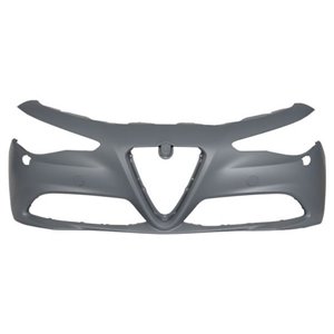 BLIC 5510-00-0106901P - Bumper (front, with headlamp washer holes, for painting) fits: ALFA ROMEO GIULIA 10.15-