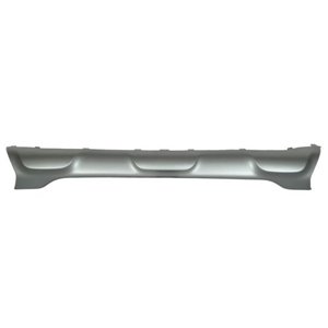BLIC 5511-00-6012222P - Bumper valance front Middle (silver) fits: RENAULT CAPTUR 06.17-12.19