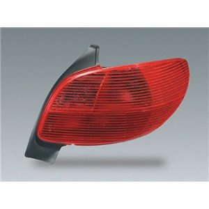 MAGNETI MARELLI 714025310701 - Rear lamp L (indicator colour red, glass colour red) fits: PEUGEOT 206 09.98-02.03