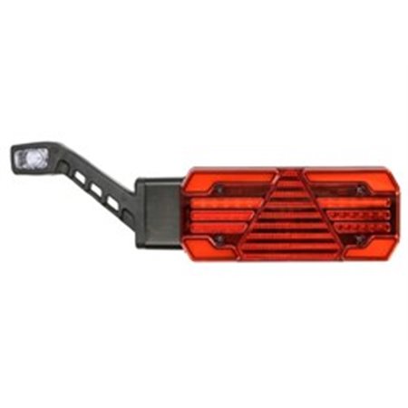 WAS 1844 DD L W249DD - Rear lamp L (LED, 12/24V, with indicator, with stop light, parking light, triangular reflector, with exte