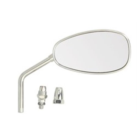 4 RIDE VIC-FV-256-3 RH - Mirror (right, M10x1,25, direction: right-sided, colour: chrome, road approval: Yes) fits: SUZUKI VL, V