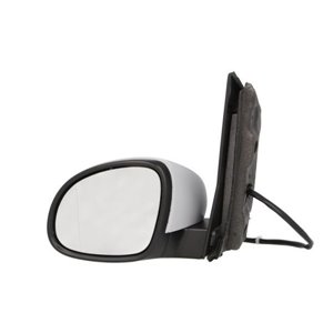 BLIC 5402-10-2002263P - Side mirror L (electric, with memory, aspherical, with heating, chrome, under-coated, electrically foldi
