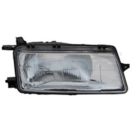 TYC 20-3443-15-2 - Headlamp R (H4, electric, without motor, insert colour: silver) fits: OPEL VECTRA A