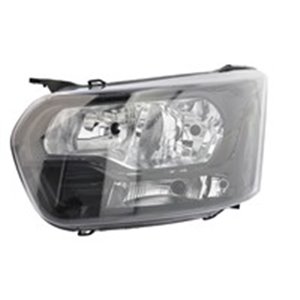 TYC 20-14784-15-2 - Headlamp L (H15/H7, electric, with motor, insert colour: black) fits: FORD TRANSIT VI 08.13-08.18