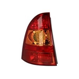 DEPO 212-19L1L-LD-UE - Rear lamp L (W21/5W/W21W/WY21W, indicator colour yellow, glass colour red) fits: TOYOTA COROLLA E12 Stati