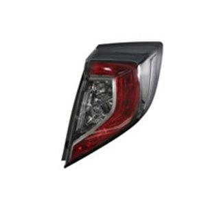 TYC 11-14629-06-2 - Rear lamp R (external, LED) fits: HONDA CIVIC X 12.15-12.18