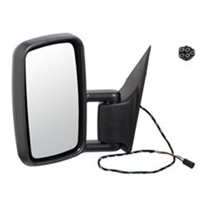 FEBI 102330 - Side mirror L (electric, with heating) fits: MERCEDES SPRINTER 2-T (B901, B902), SPRINTER 3-T (B903), SPRINTER 4-T