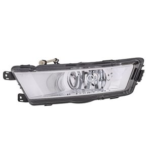 HELLA 1NG 354 844-071 - Fog lamp front L (H8, chromium-plated) fits: SKODA RAPID 07.12-03.17