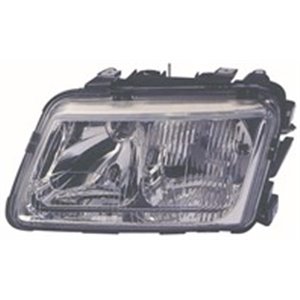 DEPO 441-1126L-LDEMF - Headlamp L (H4/H7, electric, without motor, insert colour: chromium-plated) fits: AUDI A3 8L 09.96-12.99