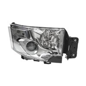 VALEO 089369 - Headlamp R (H1/H7/P21W/W5W, electric, with motor, with daytime running light, insert colour: chromium-plated, ind