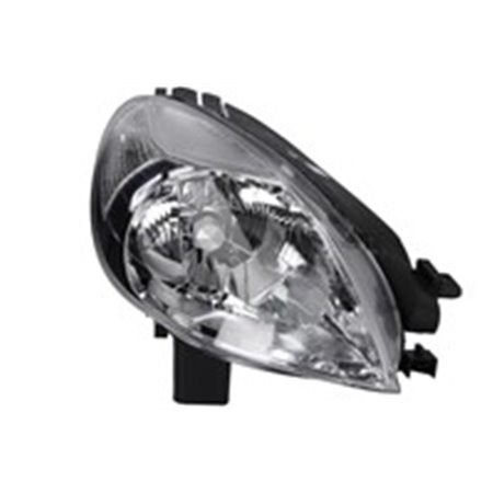 TYC 20-1065-05-2 - Headlamp R (H4, electric, without motor, insert colour: chromium-plated) fits: CITROEN XSARA PICASSO