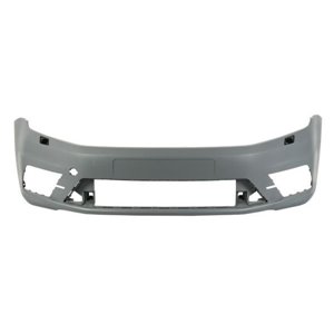 BLIC 5510-00-9546904Q - Bumper (front, with headlamp washer holes, for painting, TÜV) fits: VW CADDY IV 05.15-12.19