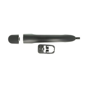 BLIC 6010-03-048402P - Door handle front R (black/for painting) fits: FORD KA 10.08-05.16
