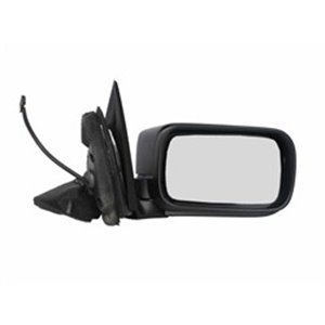 BLIC 5402-04-1121829 - Side mirror R (electric, embossed, with heating, blue, under-coated) fits: BMW 3 E46 02.98-09.06