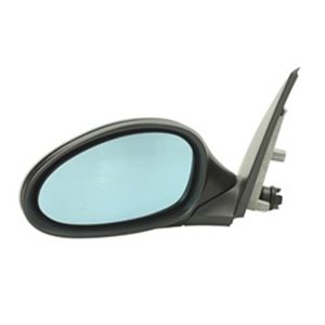 BLIC 5402-04-1191823 - Side mirror L (electric, aspherical, with heating, blue, under-coated) fits: BMW 1 E81, E87, 1 E82, E88, 