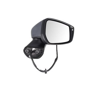 BLIC 5402-16-2001916P - Side mirror R (electric, embossed, with heating, chrome, under-coated) fits: NISSAN NOTE E12 06.13-12.16