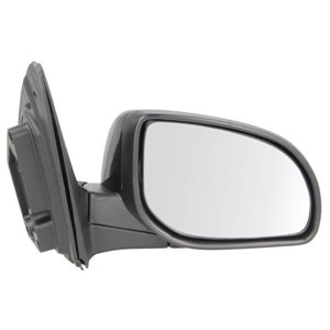 BLIC 5402-20-2001406P - Side mirror R (electric, embossed, with heating, chrome, under-coated, electrically folding) fits: HYUND