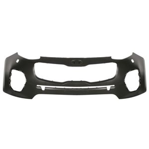 BLIC 5510-00-3296903Q - Bumper (front, no base coating, with headlamp washer holes, for painting, CZ) fits: KIA SPORTAGE 09.15-0
