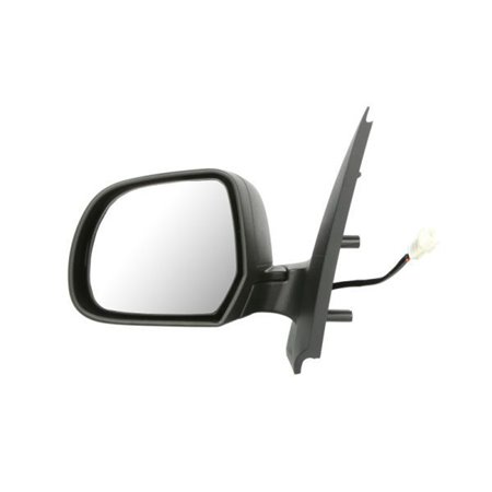 BLIC 5402-67-004365P - Side mirror L (electric, embossed, with heating) fits: DACIA DOKKER, LODGY 03.12-