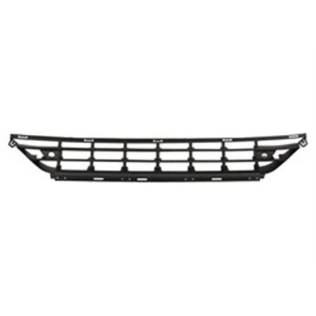 BLIC 6502-07-9057913P - Front bumper cover front (with parking sensor holes, plastic, black) fits: VOLVO XC60 10.13-03.17